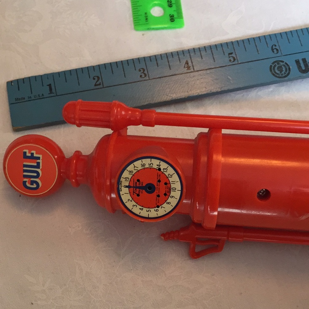 Orange Gulf gas pump telephone - Picture 6 of 7